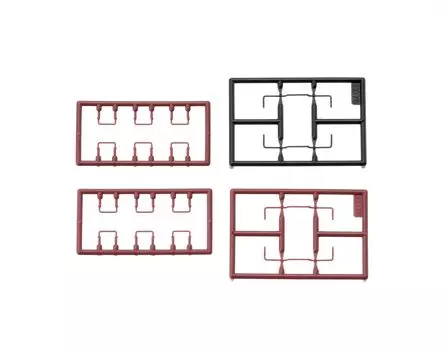 Tomytec N Gauge Handrail Release Lever 2 Cars Railway Model Supplies PP0805 (ED75/79)