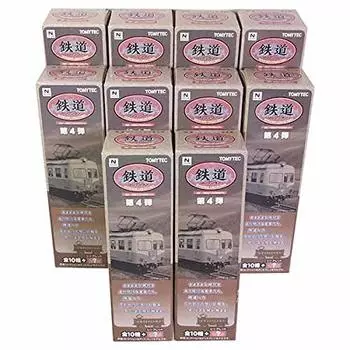Tomytec Railway Collection 4 Все 10 типов набор [10SET] 1/150 Vol. (исключая секреты)