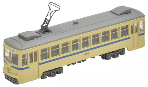 Tomytec Railway Collection Iron Collection Yokohama City Tram Type 1150 Car 1156 Blue Belt B Diorama Supplies First Order Limited 315667 No.