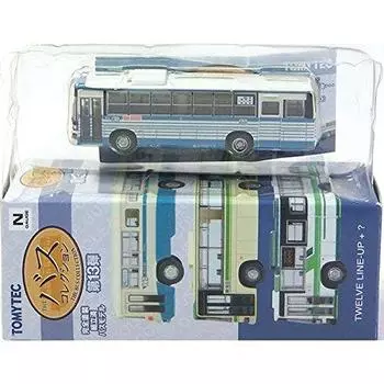 Tomytec The Bus Collection 13 Mitsubishi Fuso MP218K Региональная железная дорога Тояма Отдельный предмет [8] 1/150 Том.