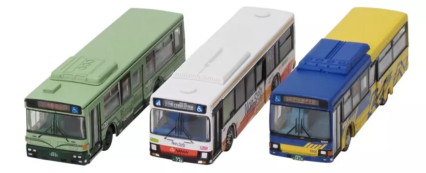 Tomytec The Bus Collection Автобусная коллекция Goodbye Kongo Bus Tondabayashi Ekimae 3 Company Set Diorama Supplies
