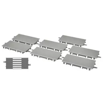 TOMYTEC The Bus Collection Автобусная коллекция Система путешествий S-001-2 Дорожные детали S70-RO Набор из 8 предметов Диорама Принадлежности