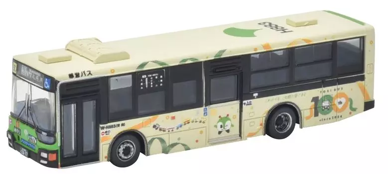 Tomytec The Bus Collection Bus Collection Tokyo Metropolitan Bureau of Transportation 100th Anniversary Design of Toei Bus Special Case Anniversary