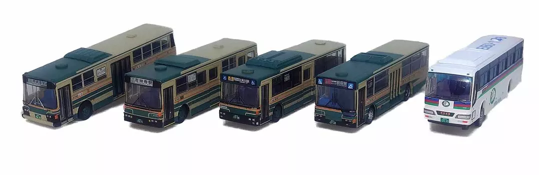TOMYTEC The Bus Collection Seibu Bus Original Set of 5