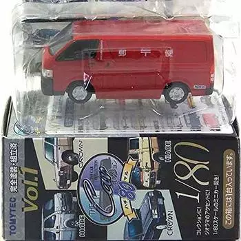 Tomytec The Car Collection 80 Toyota Hiace DX Post Office Single Item [9] 1/80 Vol.1