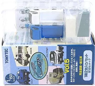 Tomytec The Car Collection Hino Dutro White Blue Single Item [4A] 1/150 Vol.5 +