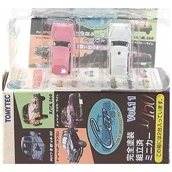 Tomytec The Car Collection Memories of the Street Corner Edition Toyopet Masterline Set of 2 Single Item [4B] 1/150 Vol.11 (Ambulance/Pink)