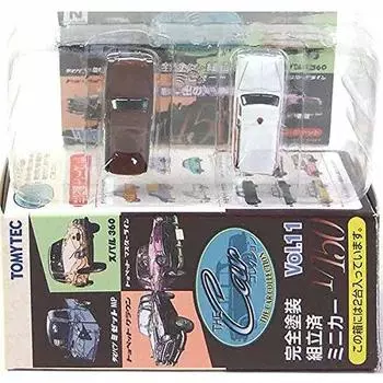 Tomytec The Car Collection Memories of the Street Corner Edition Toyopet Masterline Aid Set of 2 Single Item [4A] 1/150 Vol.11 Brown/First