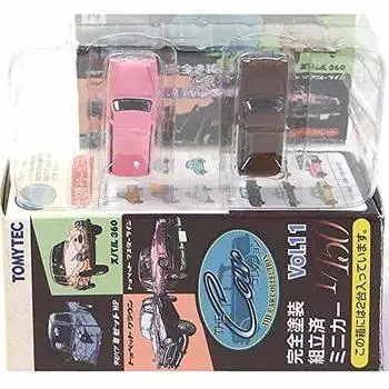 Tomytec The Car Collection Memories of the Street Corner Edition Toyopet Masterline 2 Types Set Single Item [4C] 1/150 Vol.11 Розовый/Коричневый