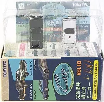 Tomytec The Car Collection New and Old Luxury Sedan Edition Набор из 2 отдельных предметов Nissan Cedric [2B] 1/150 Vol.10 Черный/Полиция