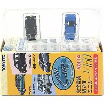 Tomytec The Car Collection Recent Light Car Edition Suzuki Wagon R Single Item [2B] 1/150 Vol.14 Black/Blue