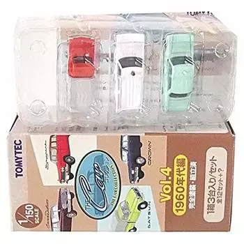 Tomytec The Car Collection Secret Toyopet Crown Crown Wagon 3 Types Set Single Item [1S] 1/150 Vol.4 Sedan/Datsun Truck/Toyopet