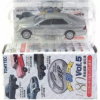 Tomytec The Car Collection Toyota Crown Silver Single item [10] 1/80 Vol.5 (JZS180 type)