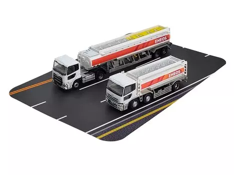 TOMYTEC The Collection ENEOS Tank Truck Set B Diorama Supplies Truck/Trailer
