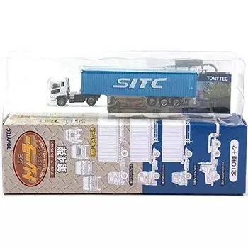 Tomytec The Trailer Collection 4 Mitsubishi Fuso Super Great SITC 40-футовый сухой контейнер, отдельная позиция [7] 1/150 Vol. +