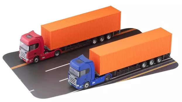 Tomytec The Trailer Collection Tore Collection Scania Trailer Set A Diorama Supplies