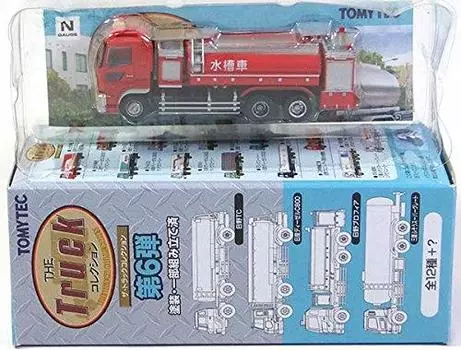 Tomytec The Truck Collection 6 Пожарная цистерна Hino Profia Отдельный предмет [10] 1/150 Том.