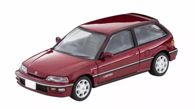Tomytec Tomica Limited Vintage Neo Honda Civic Красный металлик Готовый продукт 314868 1/64 LV-N207b 25X/S-Limited