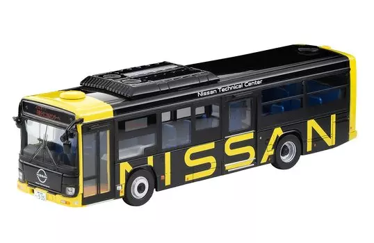 TOMYTEC Tomica Limited Vintage Neo Isuzu Elga Nissan Shuttle Bus Ikazuchi Готовый продукт 1/64 LV-N245e Желтый/Черный