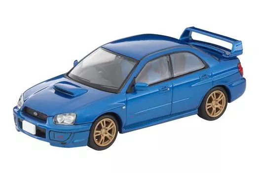 Tomytec Tomica Limited Vintage Neo Subaru Impreza WRX STi Blue 2003 Готовый продукт 332596 1/64 LV-N336a
