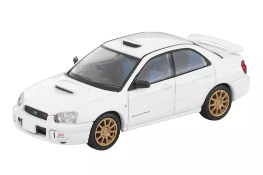 Tomytec Tomica Limited Vintage Neo Subaru Impreza WRX STi spec C White 2003 Готовый продукт 332701 1/64 LV-N337a
