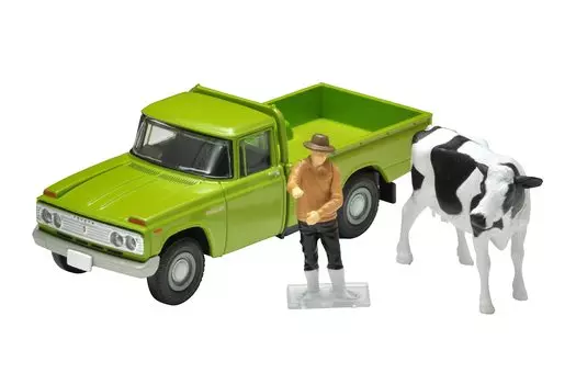 TOMYTEC Tomica Limited Vintage Toyota Stout Green с готовой фигуркой 321293 1/64 LV-189c