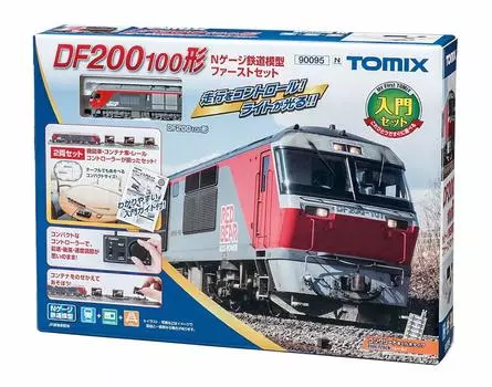 TOMYTEC TOMIX DF200 100 Тип N Модель железной дороги Первый набор 90095 Вводный набор