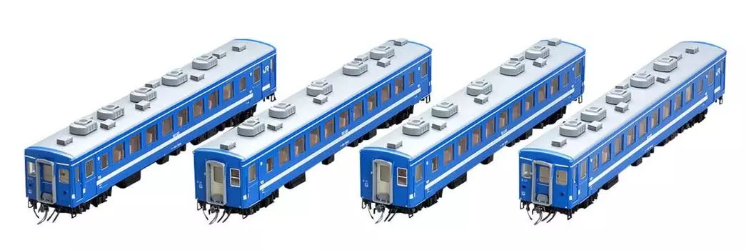 Tomytec TOMIX HO gauge 50-5000 series пассажирский вагон набор из 4 вагонов HO-9052 модель железнодорожной модели пассажирского вагона