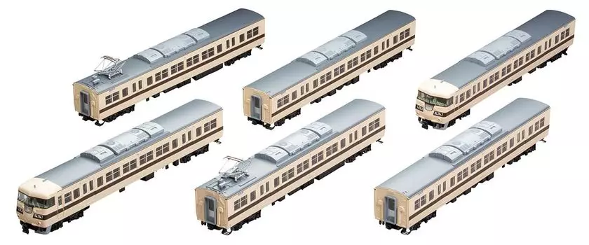 TOMYTEC TOMIX HO Gauge JNR 117 Series New Rapid Set Железнодорожная модель поезда HO-9093