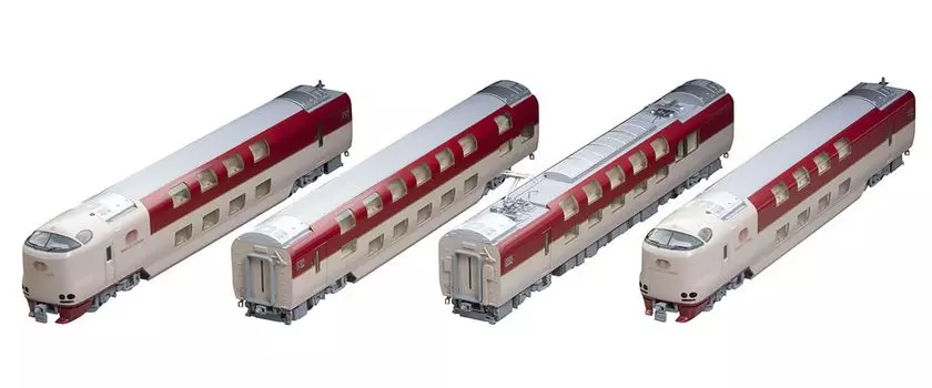 TOMYTEC TOMIX HO Gauge JR 285 Series Sunrise Express Basic Set A Railway Model Train HO-9087