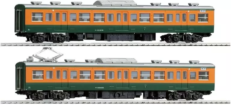 Tomytec TOMIX HO Gauge Series Suburban Train Shonan Color Additional Set M Railway Model Train 113-2000 2-car HO-9066