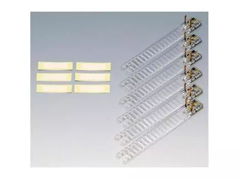 TOMYTEC TOMIX HO Scale Внутренний блок освещения, набор из 6 цветных лампочек 0794 Принадлежности для моделей железных дорог