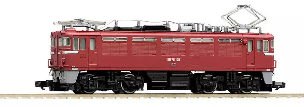 Tomytec TOMIX N габаритный тип ED75-0 без навеса модель 7140 железнодорожная модель электровоза