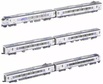 Tomytec TOMIX N Gauge 281 Series Hello Kitty Set 6 Cars 98692 Модель железной дороги Поезд Харука/Канзаши