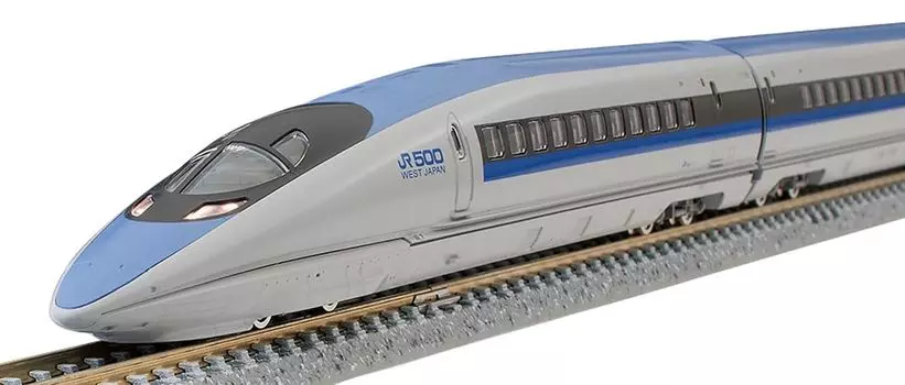 TOMYTEC TOMIX N Gauge 500 Series Shinkansen Nozomi Basic Set 4 Cars 98363 Железнодорожная модель поезда Tokaido/Sanyo