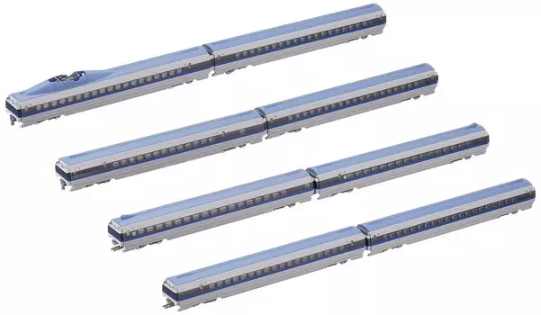 TOMYTEC TOMIX N Gauge 500 Series Shinkansen Nozomi Дополнительный набор B 8 вагонов 98365 Железнодорожная модель поезда Tokaido/Sanyo белый