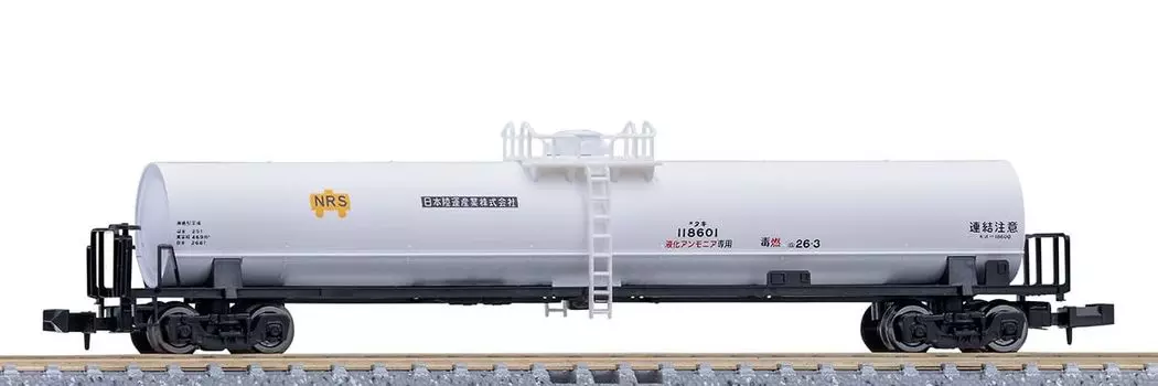 TOMYTEC TOMIX N Gauge Частный грузовой вагон Taki 18600 Тип Япония Наземная транспортная промышленность 8748 Железнодорожная модель грузового вагона Белый