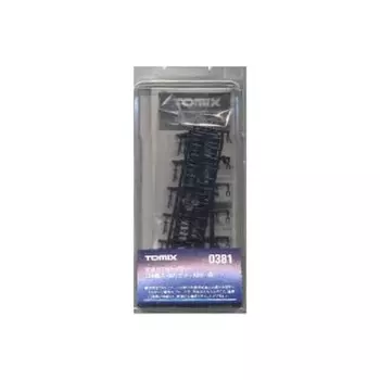 TOMYTEC TOMIX N Gauge Close Connected TN Coupler 24 шт. Совместимость с S Coupler Black 0381 Железнодорожные принадлежности для моделей