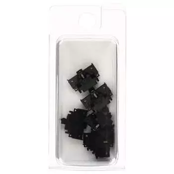 TOMYTEC TOMIX N Gauge Closely Connected TN Coupler 6 Pieces SP Black 0336 Железнодорожные принадлежности для моделей
