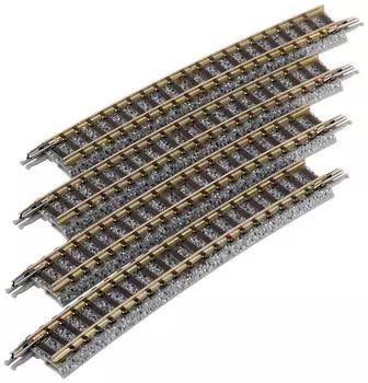 TOMYTEC TOMIX N Gauge Curve Rail F Набор из 4 шт. 1870 принадлежности для моделей железных дорог C605-10