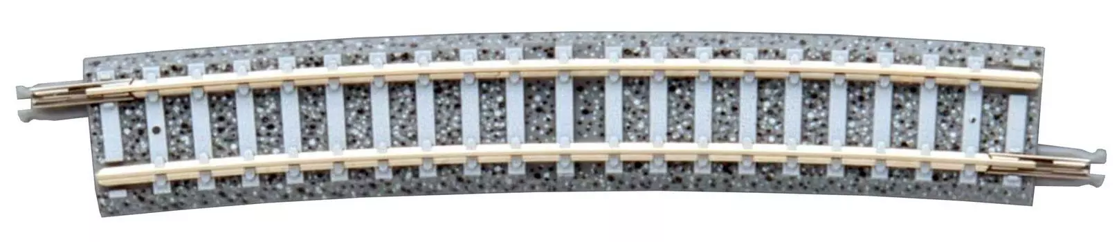TOMYTEC TOMIX N Gauge Curved PC Rail F Набор из 4 шт. 1190 Принадлежности для моделей железных дорог C605-10-PC