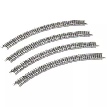 TOMYTEC TOMIX N Gauge Curved Rail C280-45 F Набор из 4 шт. 1851 принадлежности для моделей железных дорог