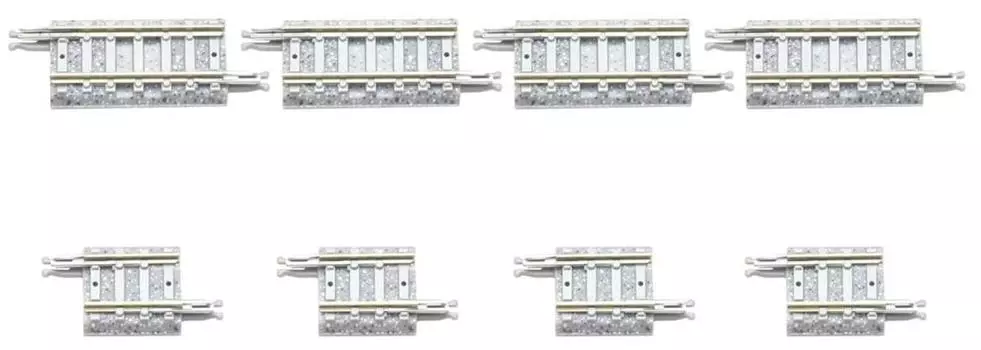 Tomytec TOMIX N Gauge Fractional PC Rail S18.5 S33-PC (F) Set of 4 each Railway Model Supplies 1098