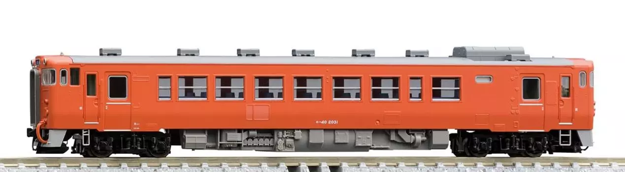 TOMYTEC TOMIX N Gauge JNR Kiha40 2000 Тип M 9472 Железнодорожная модель дизельного вагона серый