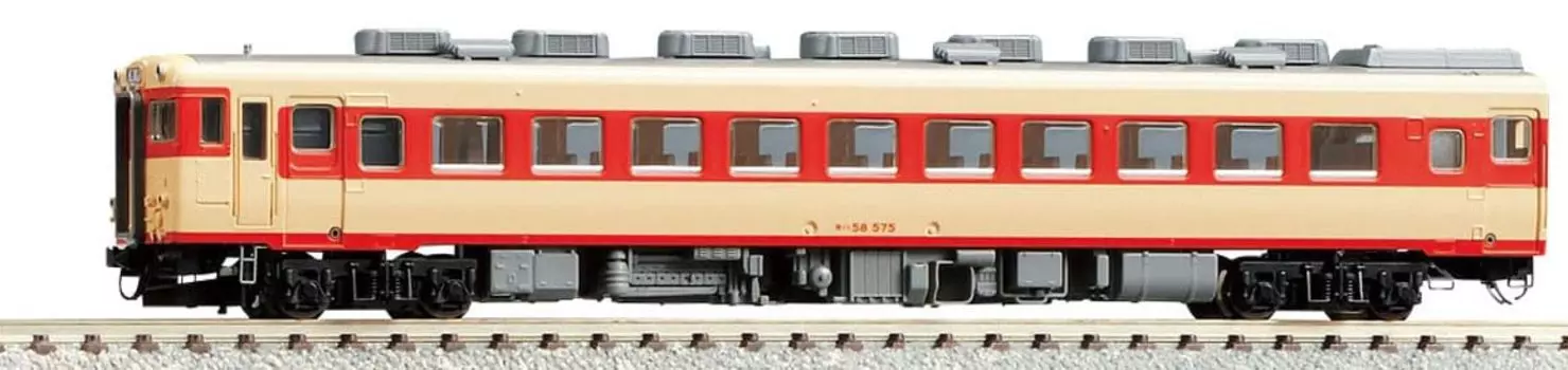Tomytec TOMIX N Gauge JNR Kiha58 400 Тип рефрижераторный вагон T 7431 Железнодорожная модель дизельного вагона красный