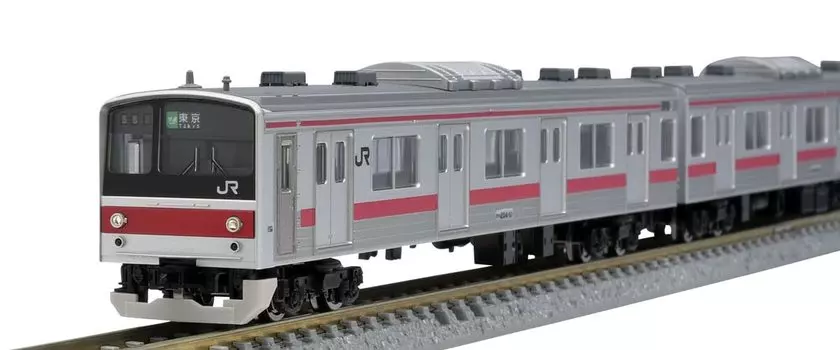 TOMYTEC TOMIX N Gauge JR 205 Series Commuter Train Early Line Basic Set 98442 Railway Model Train Car/Keiyo