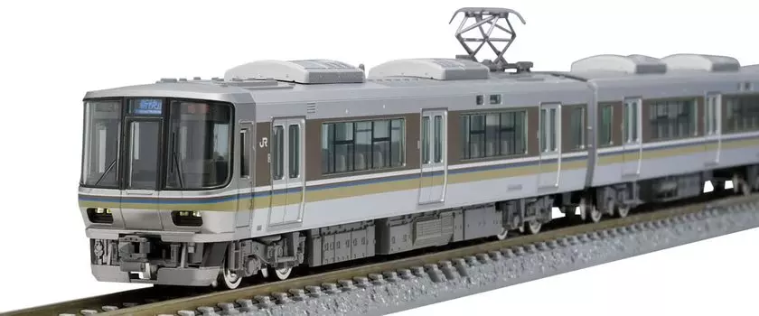 TOMYTEC TOMIX N Gauge JR 223 2000 Series Basic Set 98478 Модель железной дороги Поезд Серебристый серебряный