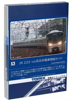 TOMYTEC TOMIX N Gauge JR 225 100 Series Базовый набор 98545 Железнодорожная модель поезда
