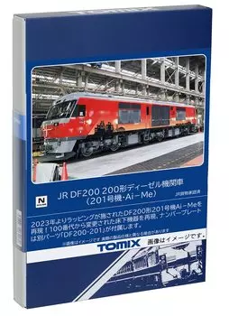 TOMYTEC TOMIX N Gauge JR DF200 200 Тип 2253 Железнодорожная модель тепловоза 201/Ai-Me