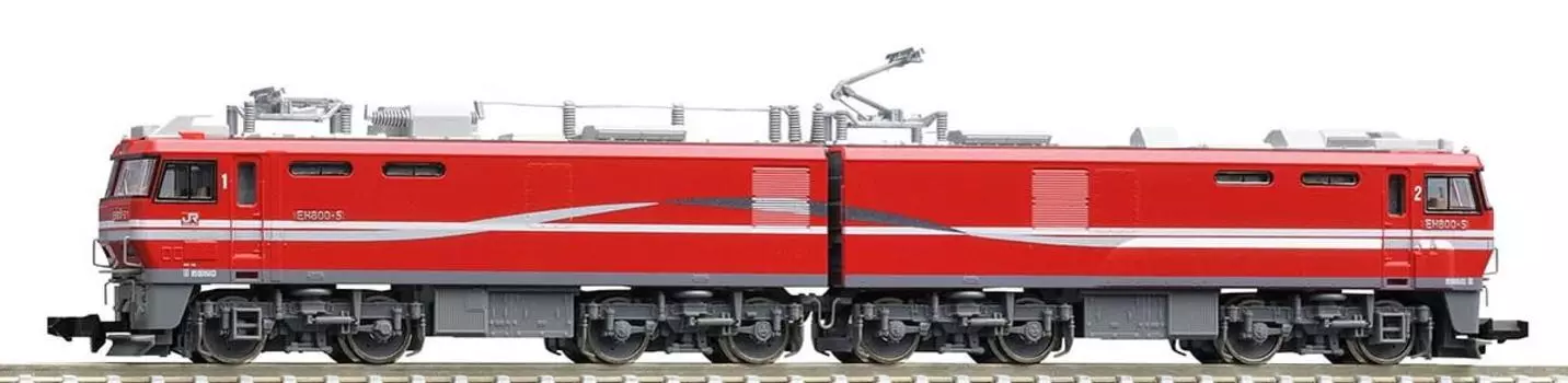 TOMYTEC TOMIX N Gauge JR EH800 Type New Paint 7181 Railway Model Electric Locomotive